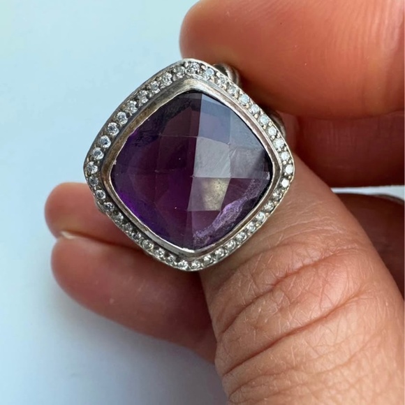 David Yurman Amethyst Ring - Picture 1 of 6